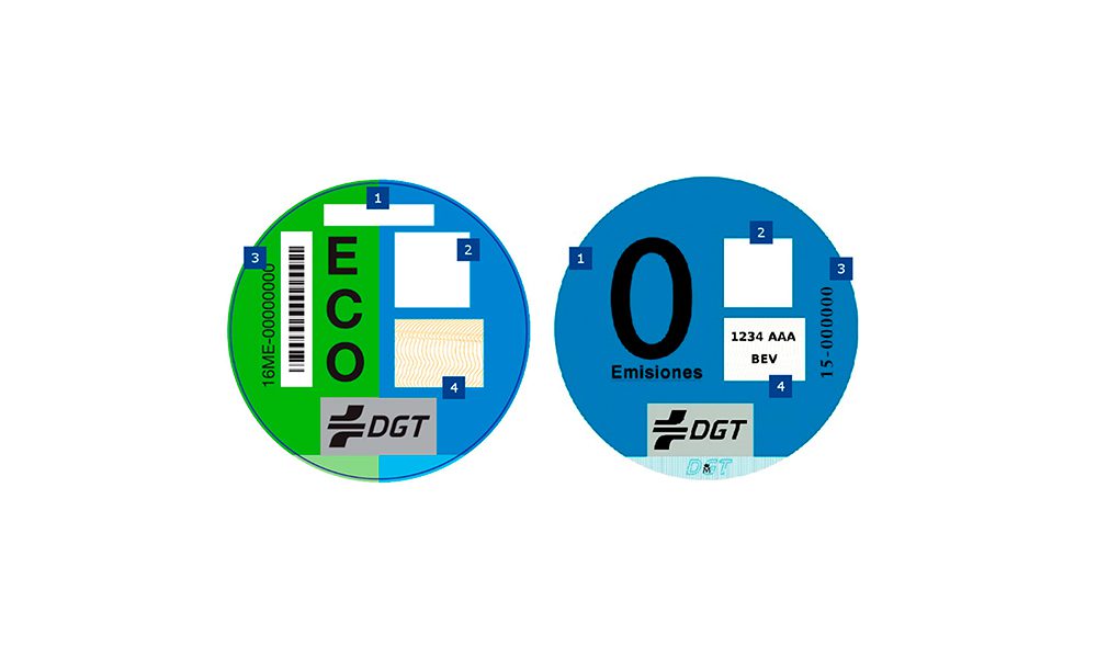 Diferencias etiqueta ECO y 0 emisiones